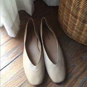 Lucky Brand Beige Alba Ballet Flats
